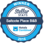 Stellar Stays Winner 2016 awarded to Saltcote Place